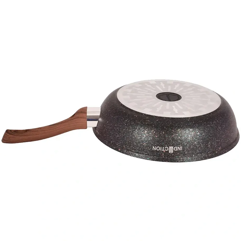 Сковорода 28*6,5см с ручкой «Granit Ultra Induction» (blue) сгги280а