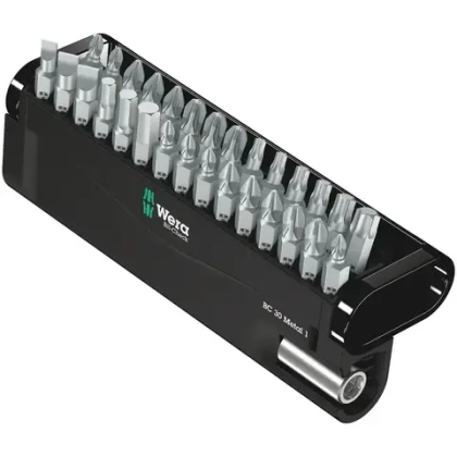 Набор бит Bit-check 30 Metal 1 WERA 05057434001