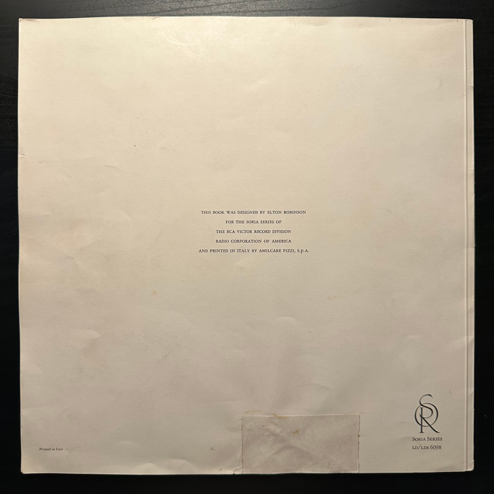Берлилз - Ромео и Джульетта 2LP (США 1962г.)