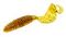 Твистеры съедобные LJ Pro Series CRUSHER GRUB 4,5in (11,4 см), цв. PA19, 4 шт.