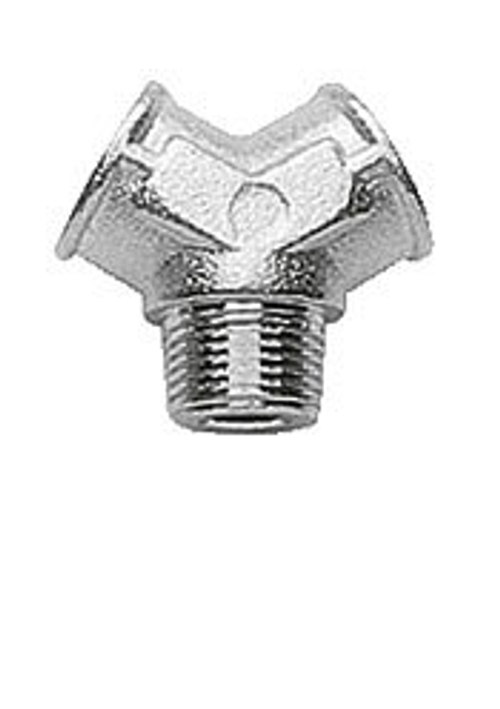Делитель потока 3/8" BSP (М) - 3/8" BSP (F) x 2