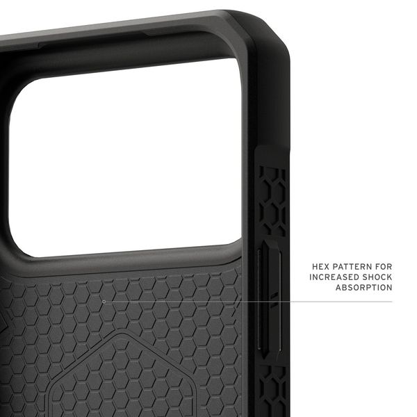 Чехол Uag Monarch Pro Case для iPhone 17 Pro Max, Карбон | Carbon Fiber