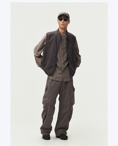 Штаны Nothomme BlueMonte Fleece Cargo коричневый