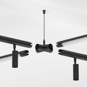 Набор подвеса Х-образный с питанием 85190/00 чёрный Module System Elektrostandard