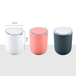 Ведро для мусора сенсорное, круг, Foodatlas JAH-6011, 8 л (розовый)