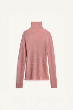 ZARA ПОЛУПРОЗРАЧНЫЙ ТОП - LIMITED EDITION, БЛЕДНО-РОЗОВЫЙ