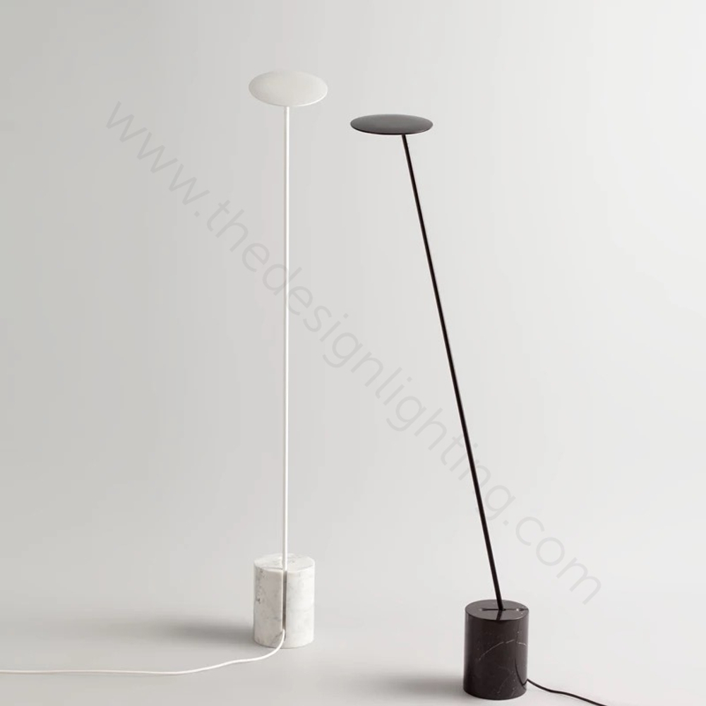 Floor design lamp MILLELUMEN CIRCLES by Jordi Lopez Aguilo (White)