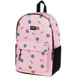 Рюкзак Berlingo Casual Happy pink 39,5*27*13см, 500 гр., 1отд. 3карм, уплотненная спинка