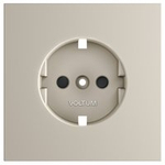 Накладка для розетки с заземлением и со шторками Voltum S70 VLS000703