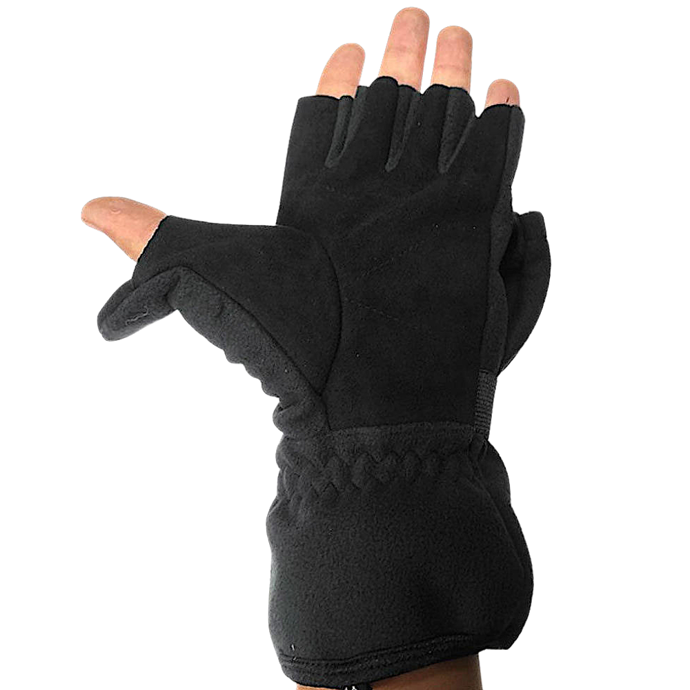 Перчатки-Варежки HitFish Glove HFFG-12 Чёрные -