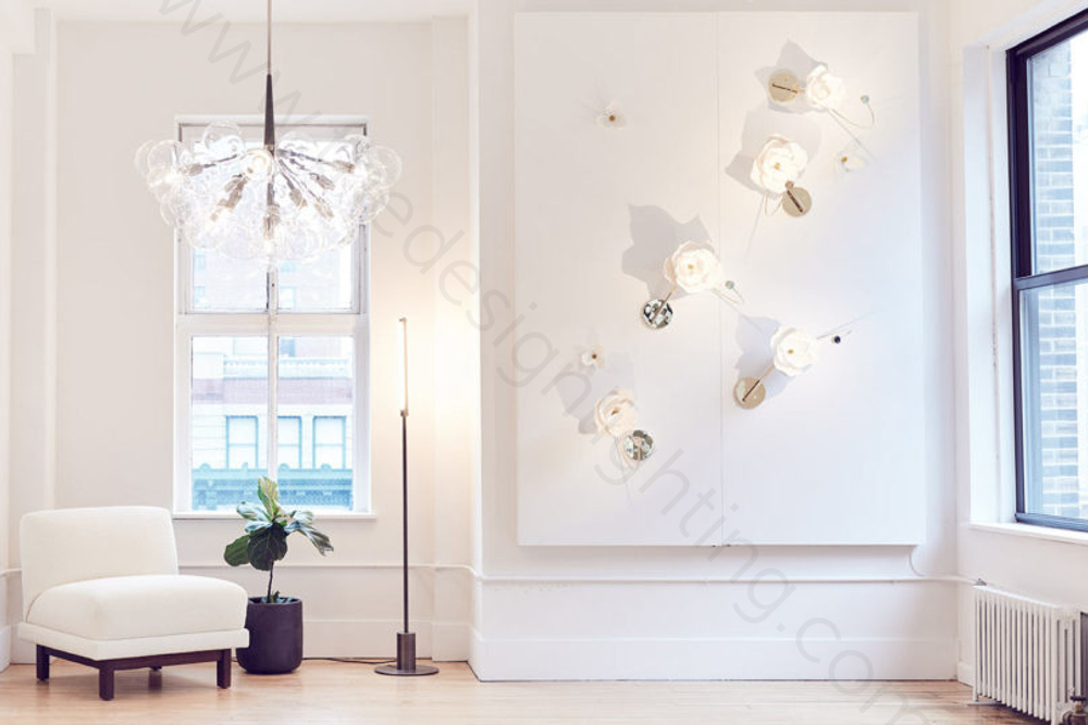 Chandelier   Original Bubble by Pelle (White)