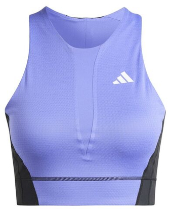 Женский топ теннисный Adidas HEAT.RDY Crop - разноцветный