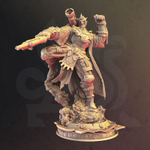 Орк Полуорк Изобретатель Алхимик миниатюра для dnd, днд, pathfinder, фентези, Настольная игра, НРИ, Варгейм, РПГ