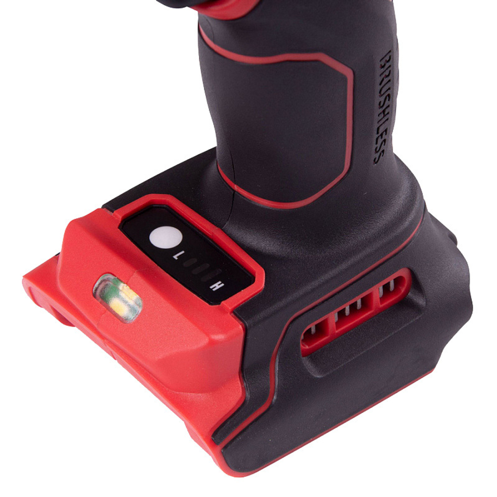 MIGHTY SEVEN (DW-601) Гайковерт аккумуляторный ударный 3/4", 1900 Нм, 18 В, без аккумулятора и ЗУ