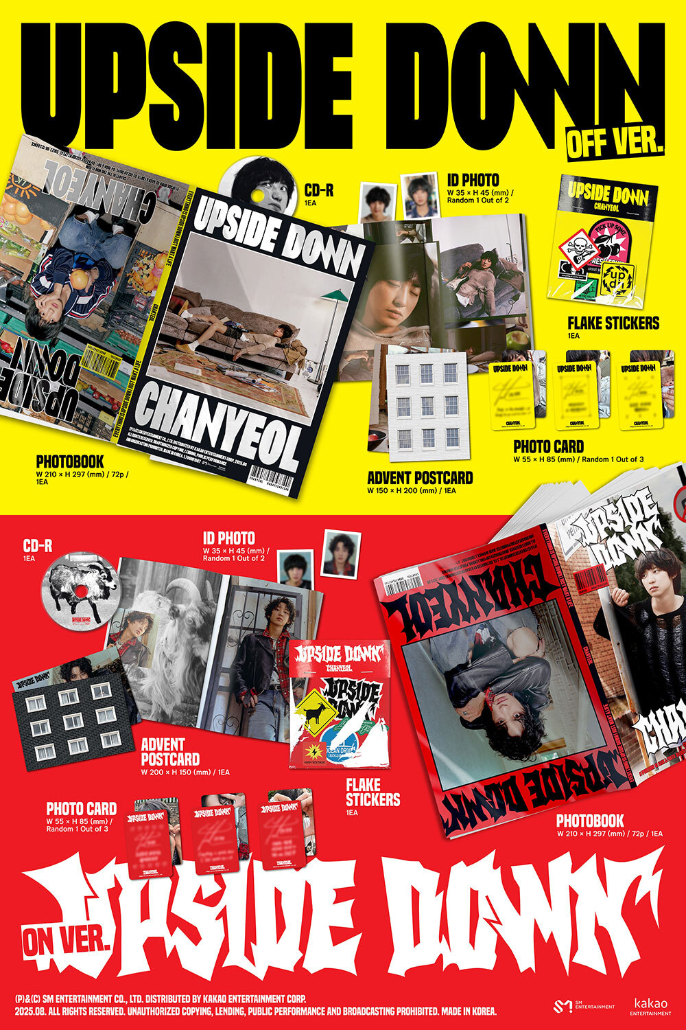 [Альбом] CHANYEOL - Upside Down (PHOTO BOOK Ver.)