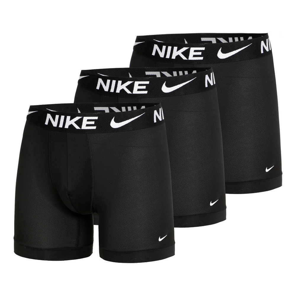 Nike Dri-Fit Essentials MI ADV Brief Boxer Shorts 3 Pack Men - Black