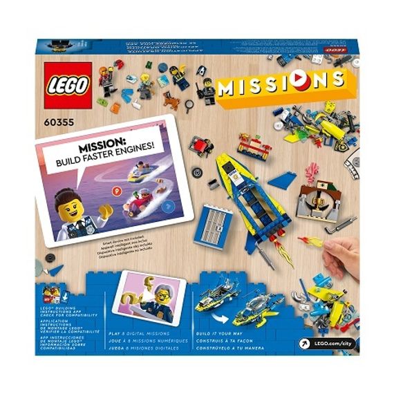 Lego konstruktor City 60355 Water Police Detective Missions