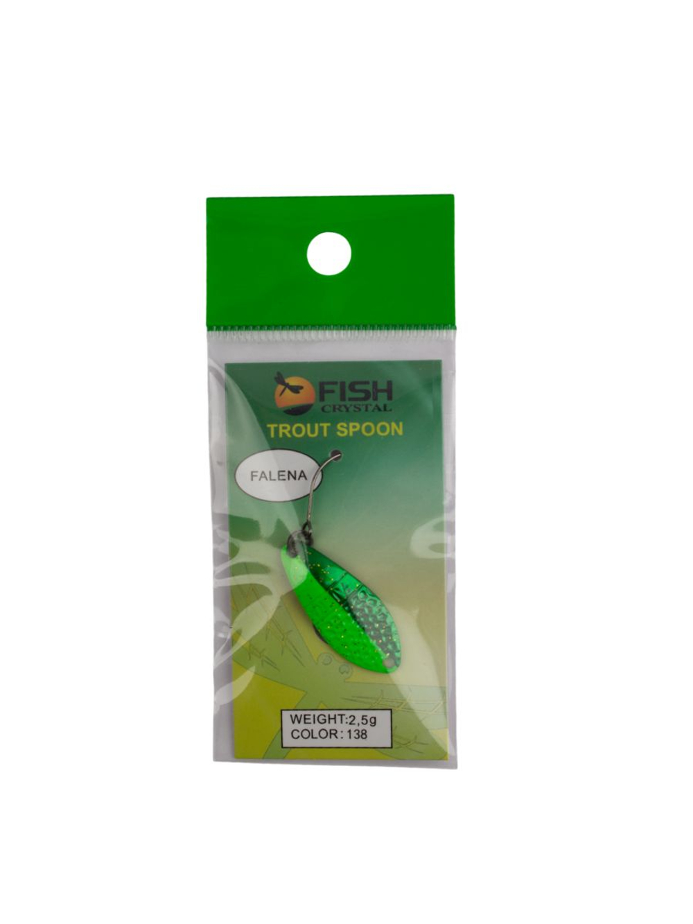 Блесна Fish Crystal FALENA 30 мм 2,5г на форель цвет 138
