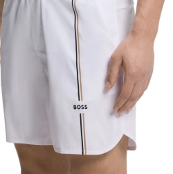 Мужские теннисные шорты BOSS TOC Game 8 inch - white