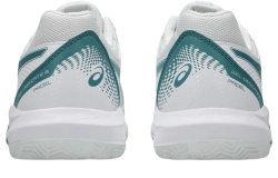 Мужские кросовки для Padel Asics Gel-Dedicate 8 Padel - white/misty pine