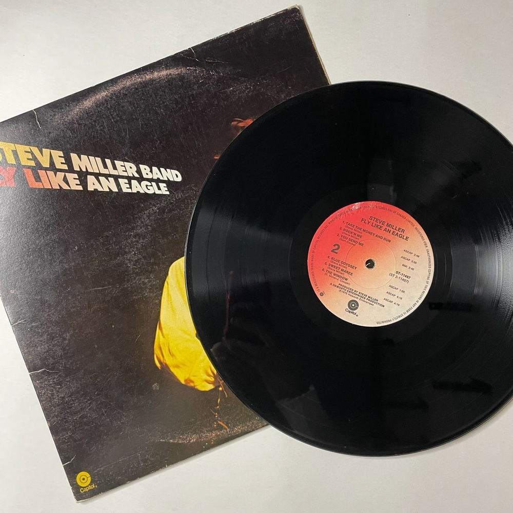 Винтажная виниловая пластинка LP Steve Miller Band Fly Like An Eagle (Canada 1976)