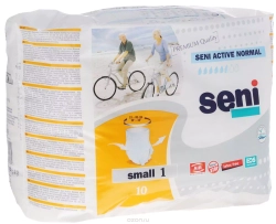 Подгузники трусики для взрослых SENI ACTIVE размер S (10 шт)
