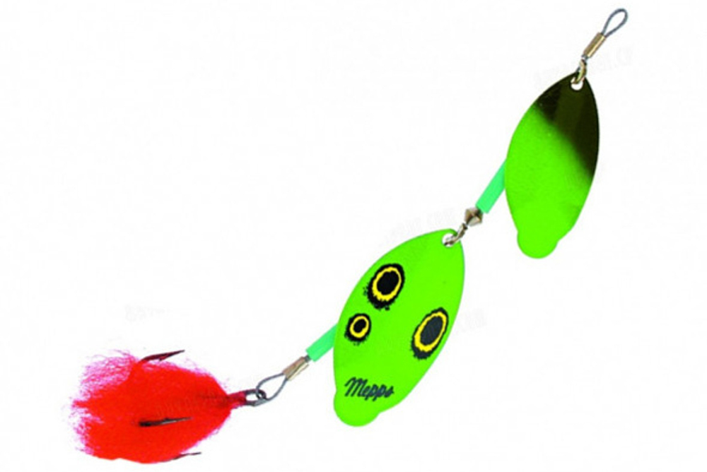 Блесна для рыбалки TANDEM PIKE, Black/Green/Gold
