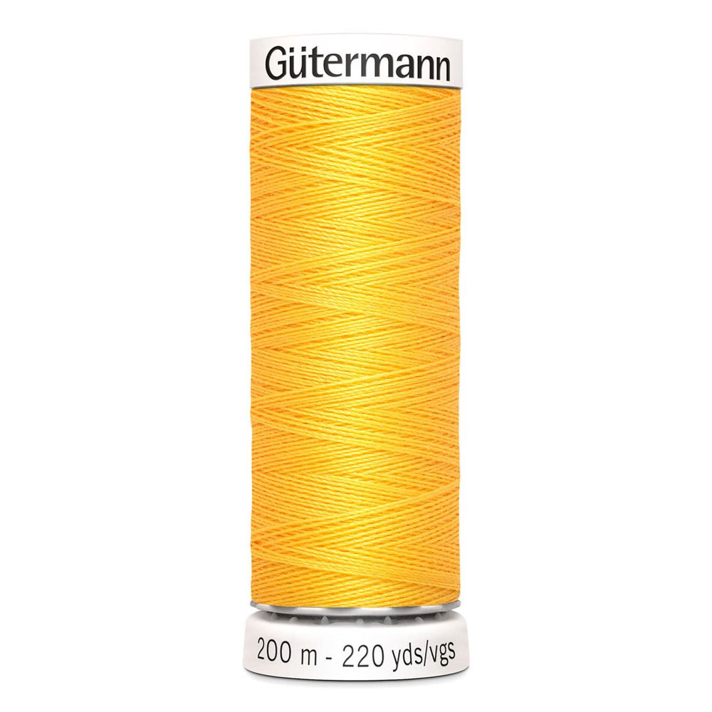 Нитки универсальные Gutermann Sew-all 100 (200 метров), 5 кат. | 417 одуванчиковый