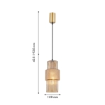 Подвес Stapel 4343-1P, 1*E27*40W. ТМ F-Promo