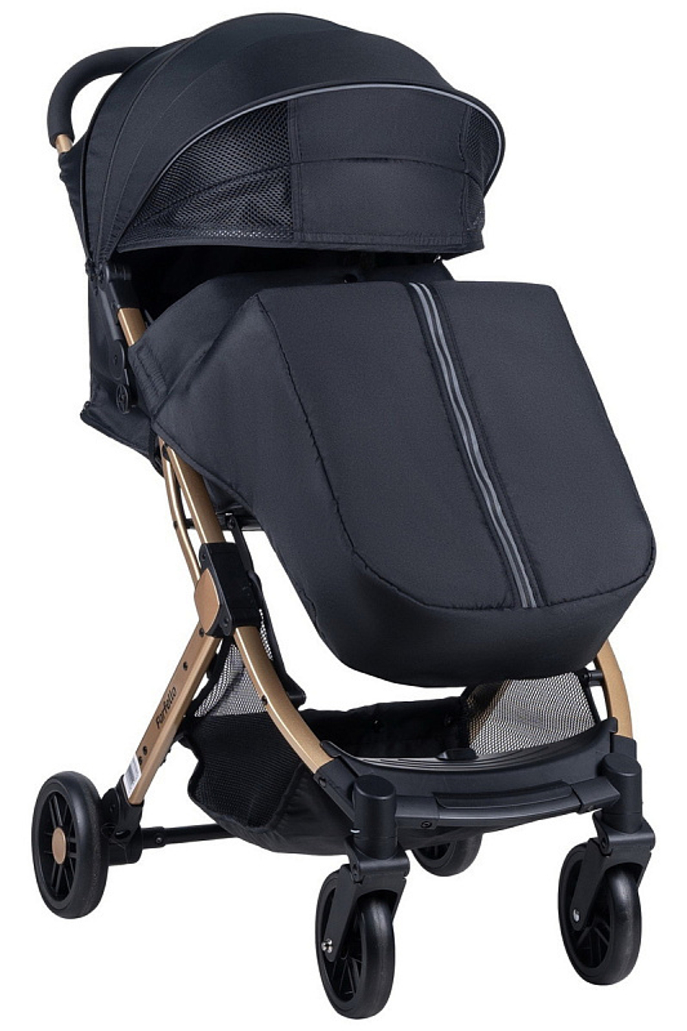 Коляска прогулочная Farfello Comfy Go, золотой черный (Golden black) Артикул: CG-99