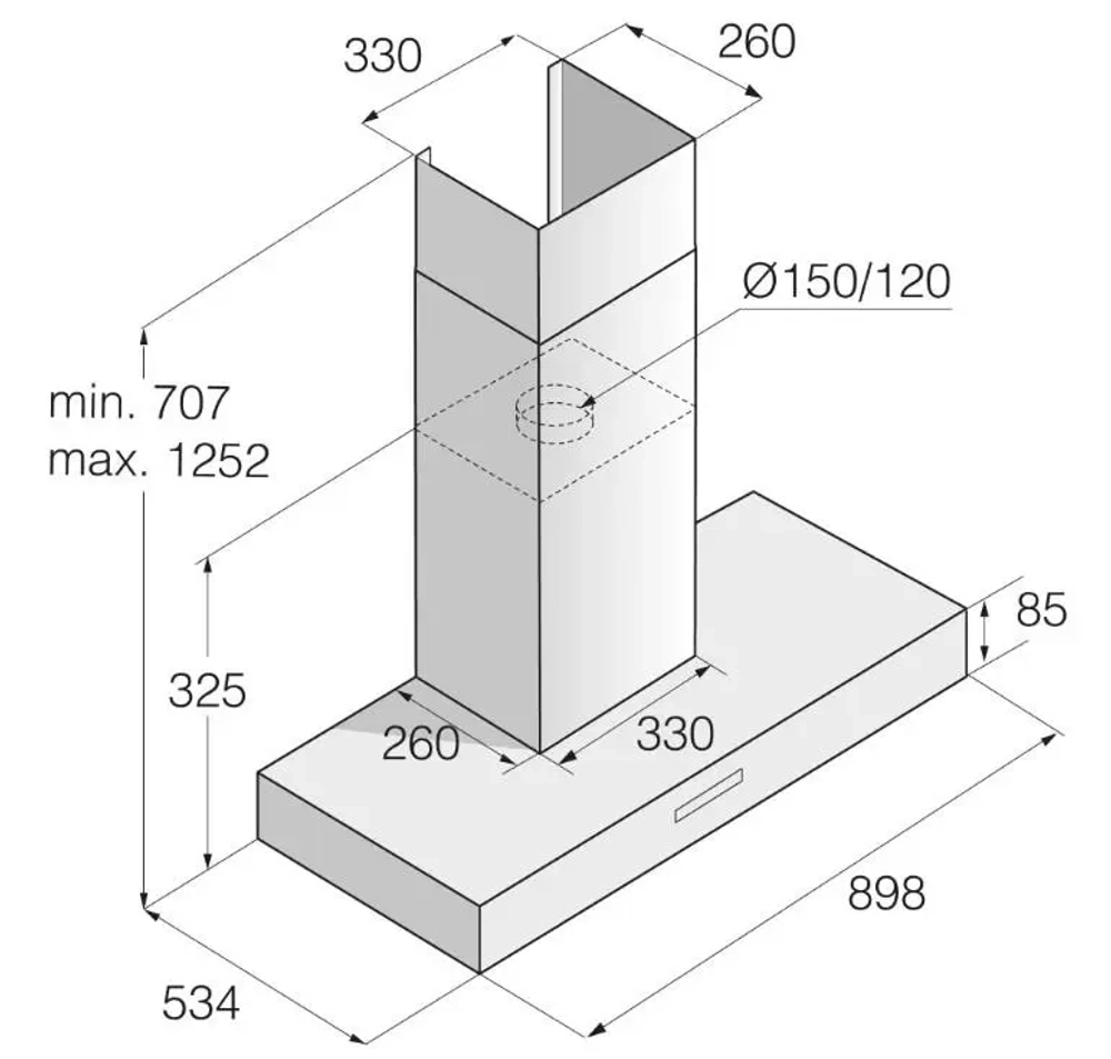 Вытяжка Asko CW4930G фото 5