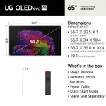 Телевизор LG OLED65G6RLA
