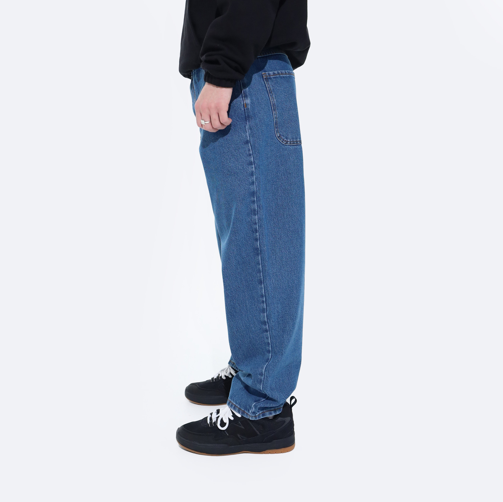 Джинсы Postaments Biggy (blue) артикул: - купить в магазине Дайс