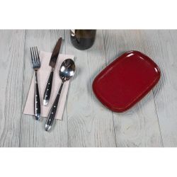 Блюдо овальное 20*13 см h1,9 см для закусок Evolution Dark Red P.L. Proff Cuisine [1]