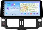 Магнитола для Toyota Land Cruiser Prado 150 2009-2013 (ШГУ 7", рамка LUX) - FarCar монитор 12.3" 2K QLED на Android 14, Быстрая, CarPlay, 4G SIM-слот