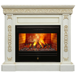 Каминокомплект Real Flame Ekaterina 26 WT с очагом 3D Novara