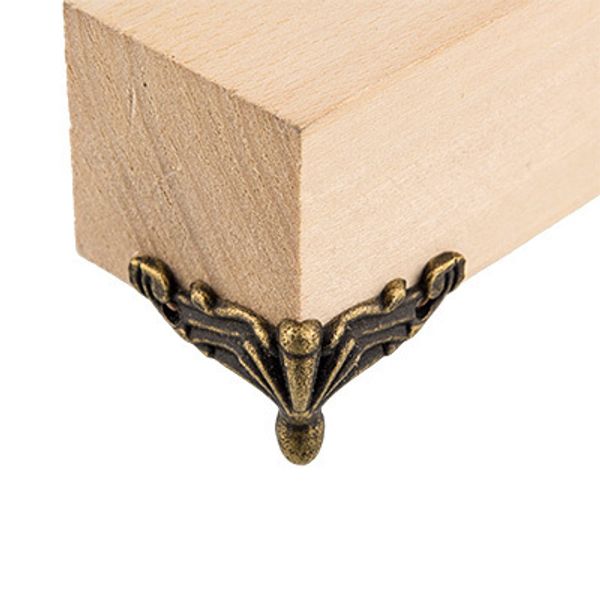 Ножка для шкатулок 3.5х2 см, 20 шт, 01 золото, Mr.Carving