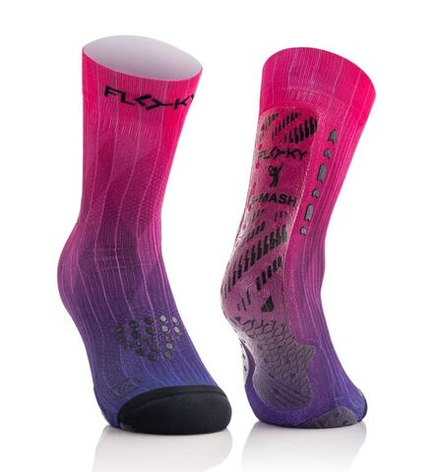 Теннисные носки Floky S-Mash 3D Biomechanical 1P — pink nebula