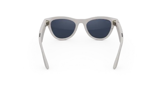 Умные очки Ray-Ban Meta Skyler Gen 2, сапфировые фотохромные линзы Transitions, глянцевая серая оправа