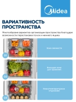 Холодильник MIDEA MDRB241FGF01