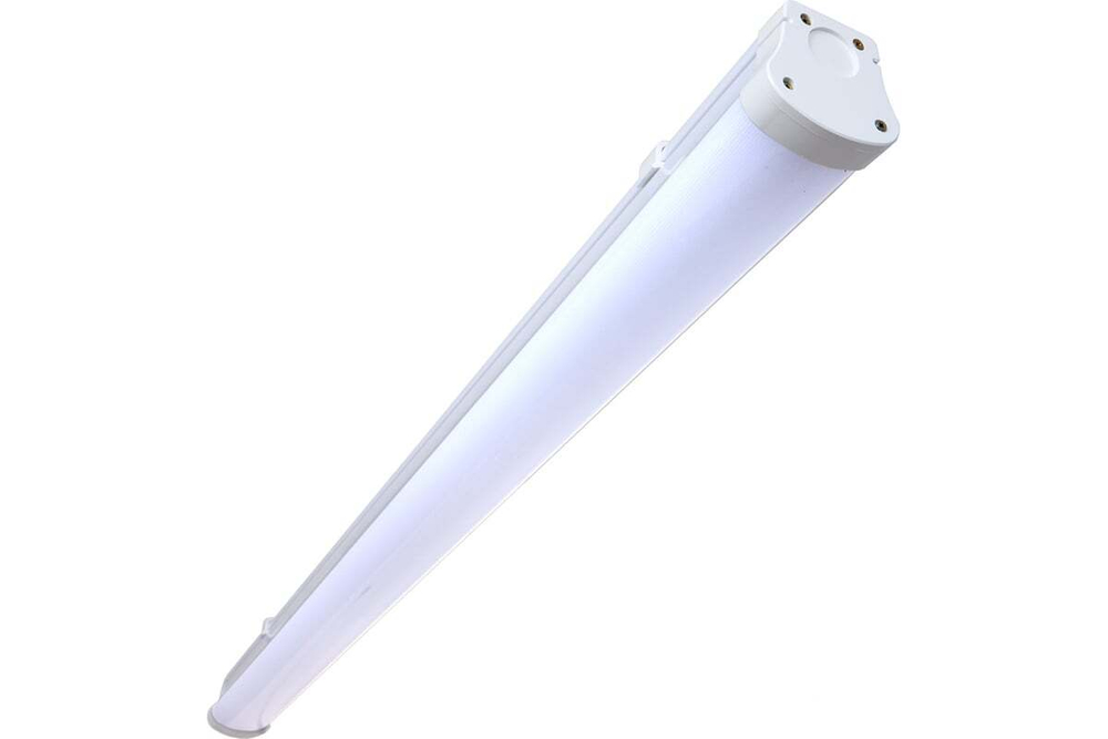Cветильник LED ДСП Слимлайт VS321-IP65 54W-7250Lm 4000К Опал с БАП 1ч Белый