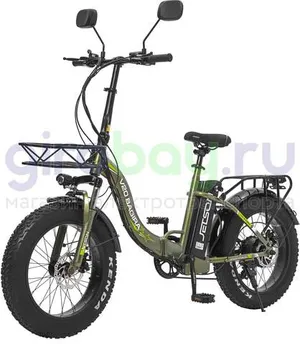 Электровелосипед Jetson V20 BAGIRA (48v/13Ah) - Хаки фото №1