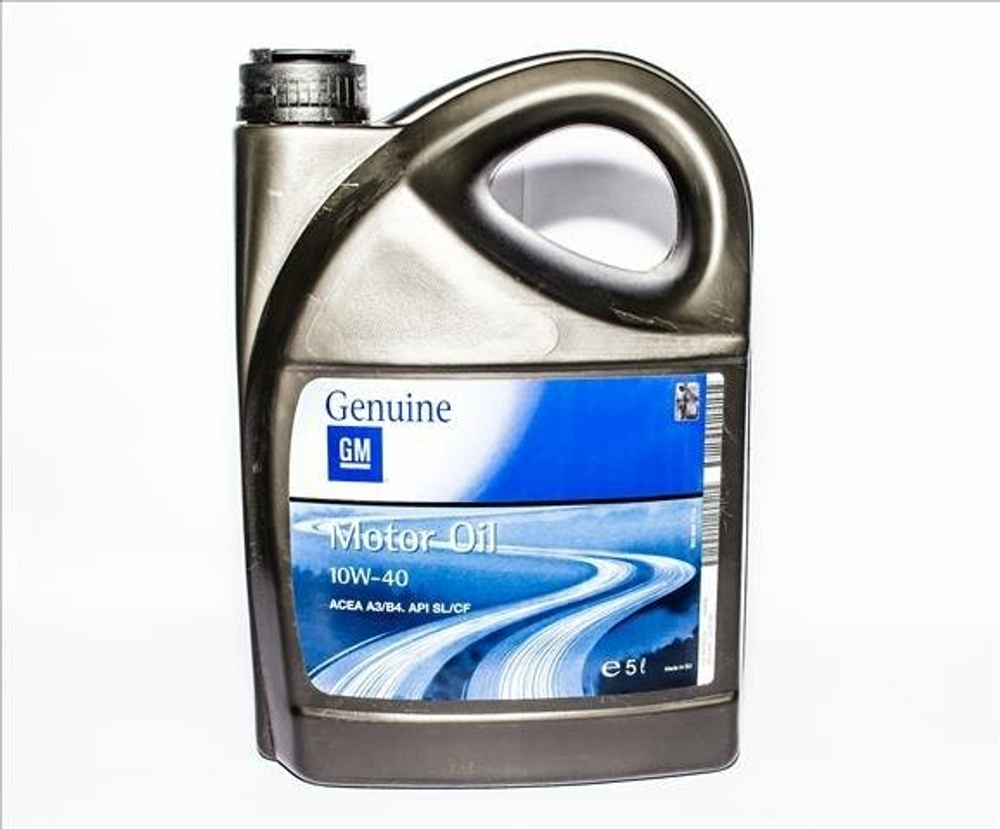 Масло моторное GM Motor Oil 10W-40 полусинтетическое 5 л 93165216