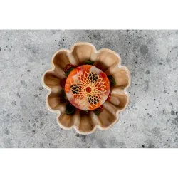 Салатник 450 мл d 14 см h7 см емкость для закусок Pearl Shell Frutti di Mare P.L. [6]