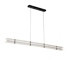 Светильник подвесной светодиодный NewRgy 82120-L1200 BLACK, 46 Вт, чёрный