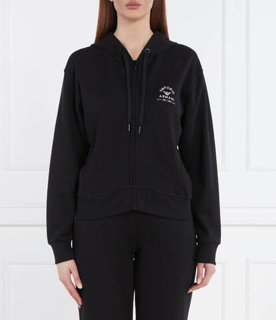 Худи LOUNGEWEAR Emporio Armani - черный(164838 4R276)