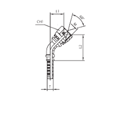 Фитинг DN 08 DKM (Г) 18x1.5 (45)