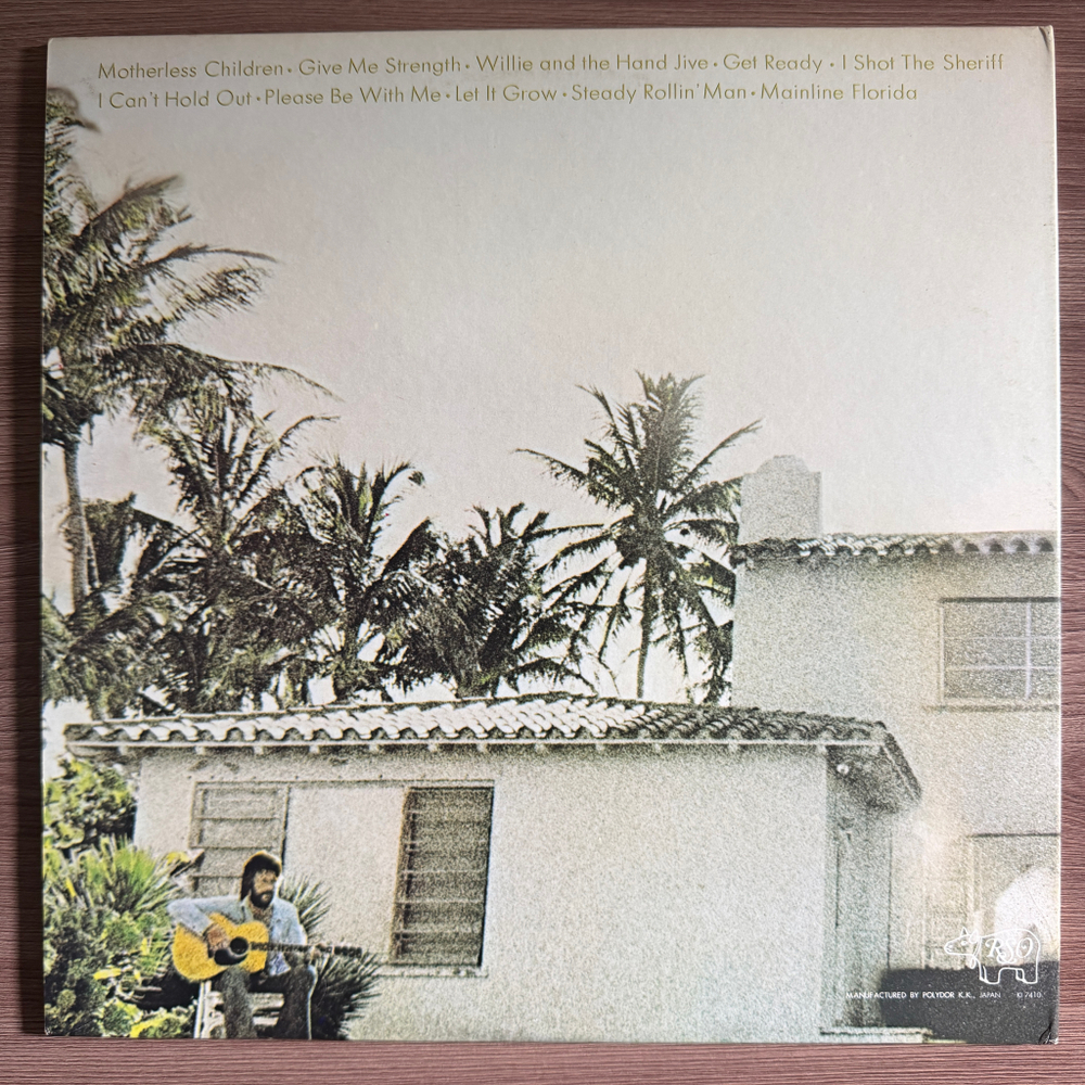 Виниловая пластинка Eric Clapton ‎– 461 Ocean Boulevard LP
