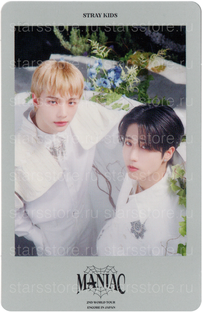 Фотокарта Hyunjin &amp; Han Stray Kids "MANIAC ENCORE" (B ver)