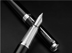 Перьевая ручка Parker Ingenuity Black CT с пером M (2181994) 4